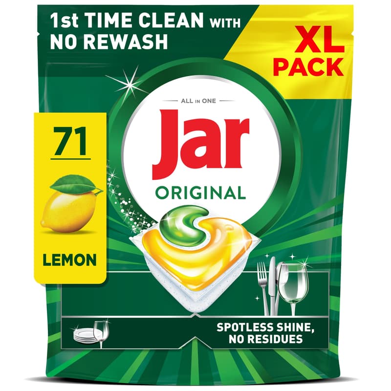 Jar Original All in One Mosogatókapszula Lemon, 71 db