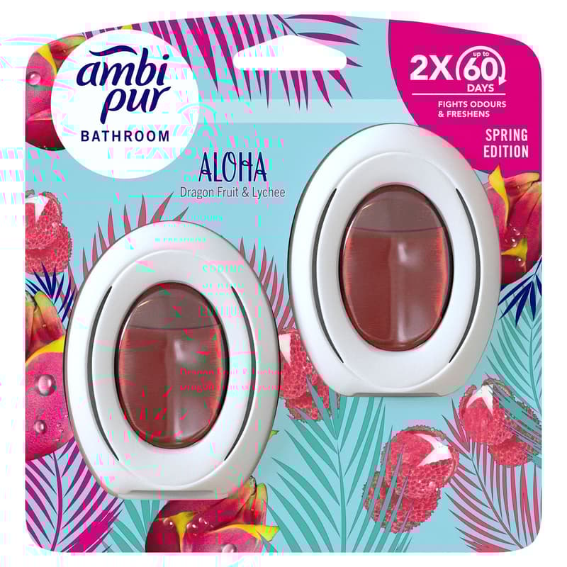 Ambi Pur Fürdőszobai Légfrissítő Aloha, 2 db