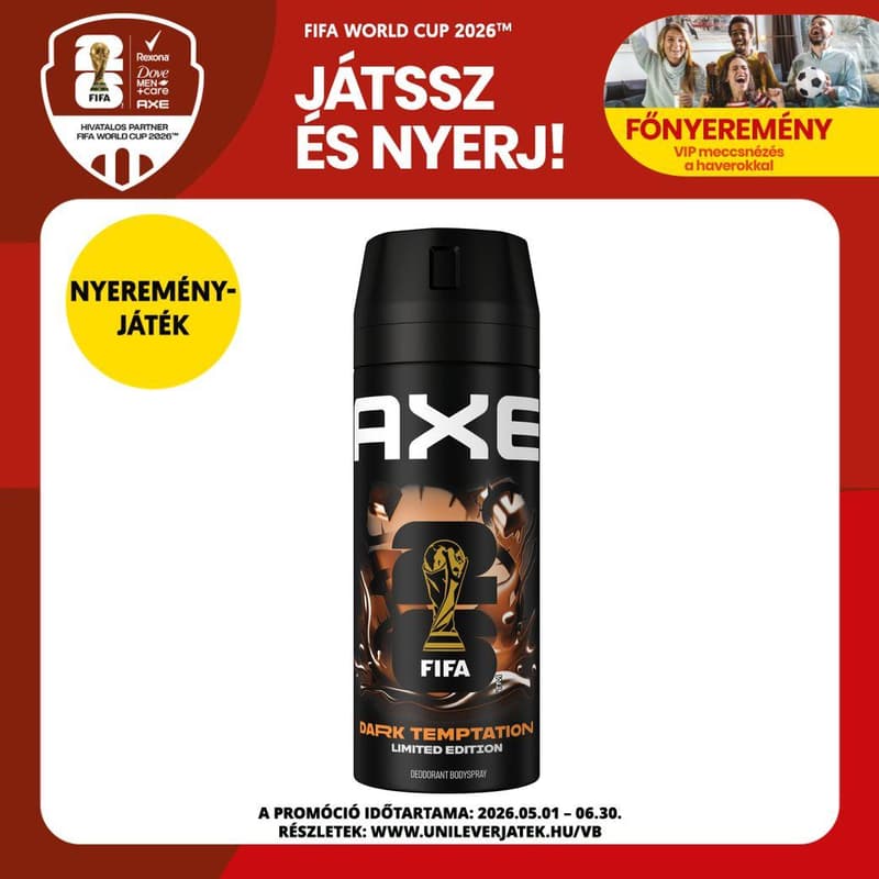AXE Dark Temptation Deodorant Bodyspary 150 ml