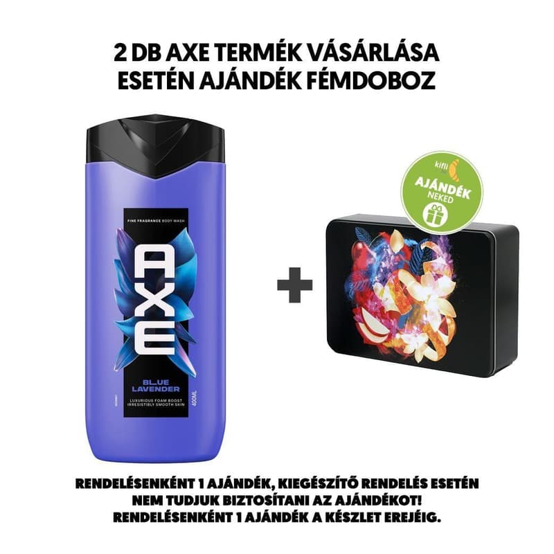 AXE Fine Fragrance Collection Blue Lavender tusfürdő, 400 ml