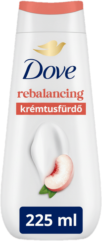 Dove Advanced Care Rebalancing barack illatú krémtusfürdő, 225 ml