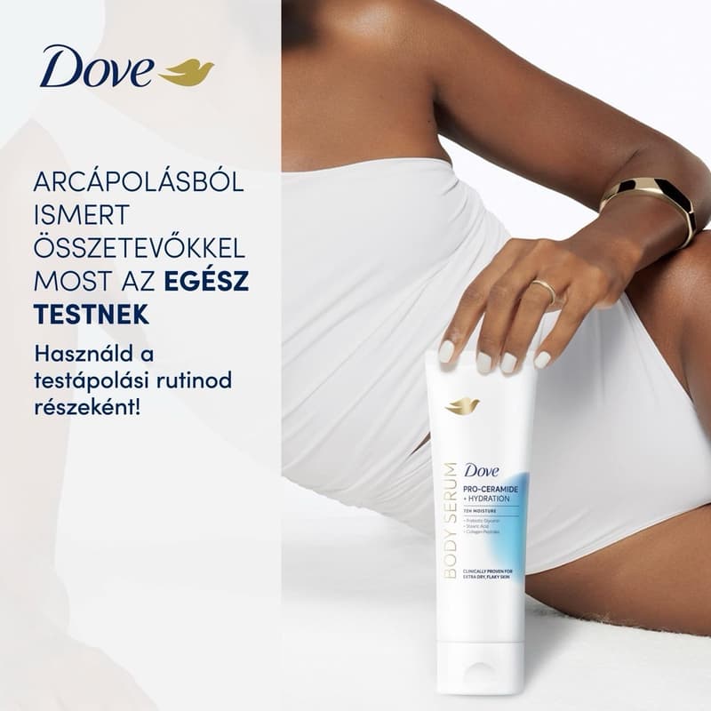 Dove Pro-Ceramid & Hydration bőrhidratáló testszérum, 200 ml