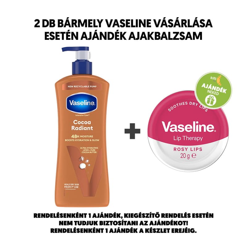 Vaseline Intensive Care Cocoa Radiant Body Lotion 400 ml