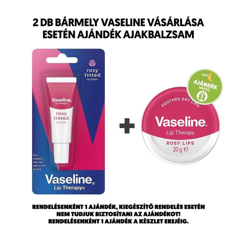 Vaseline Rosy Tinted Lip Balm 10 g