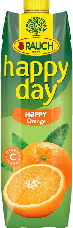 Orange Nectar from concentrate with Vitamin C. Fruit content: 50% minimum