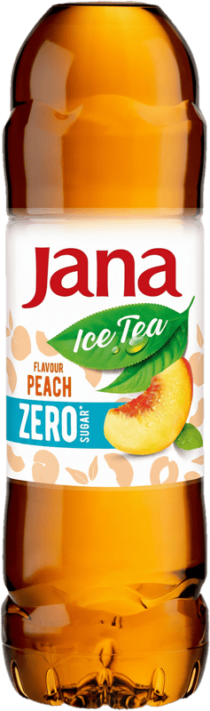 Jana ZERO Jeges Tea barack ízű szénsavmentes üdítőital