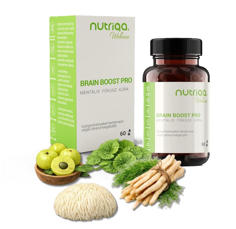 NUTRIQA Wellness Brain Boost Pro kapszulák (60db)
