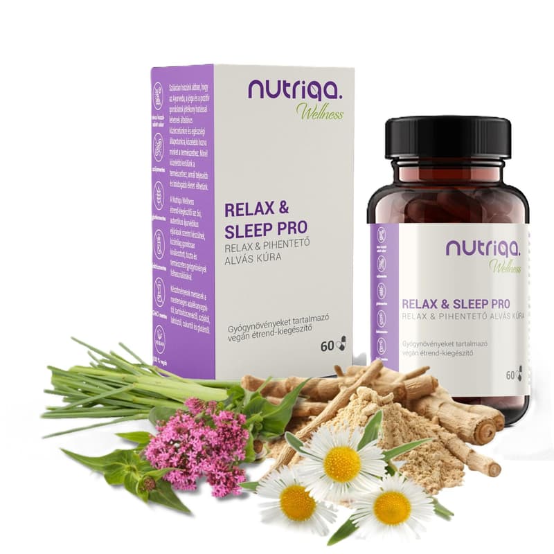 NUTRIQA-Wellness Relax & Sleep Pro Capsules (60pcs)