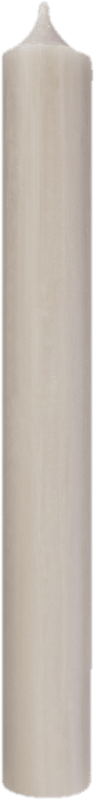RAINBOW candle Ø 2,2cm,18cm sand