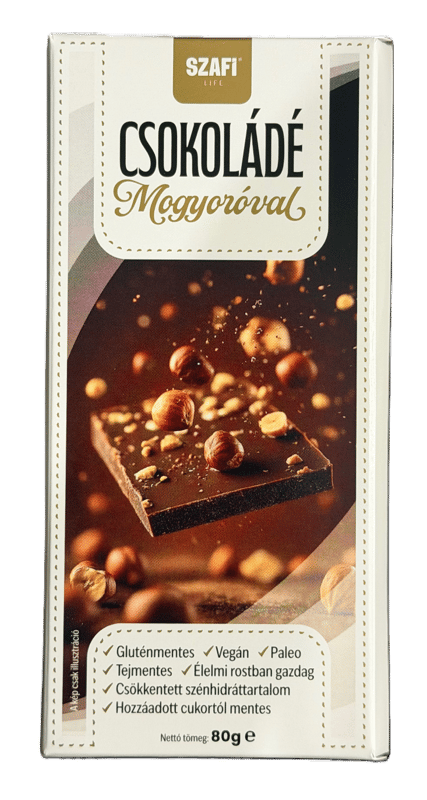 Szafi Life Chocolate with Hazelnuts