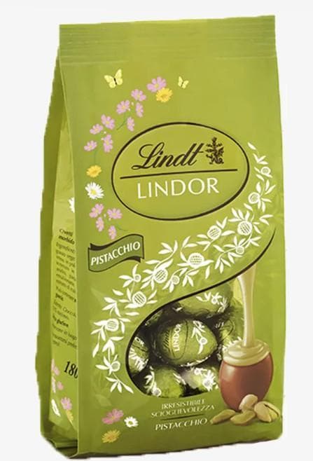 Lindor Eggs Pistachio Bag 18x180g