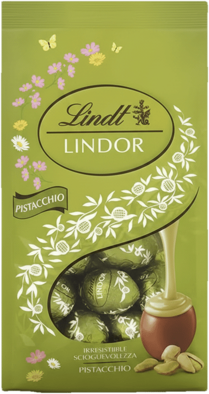 Lindor Eggs Pistachio Bag 18x180g