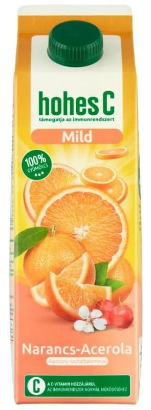 Hohes C Mild Narancs-Acerola 100%