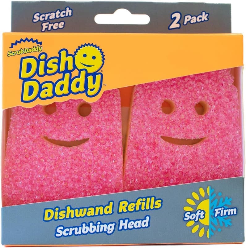 Dish Daddy® refill head Pink (2 pcs)