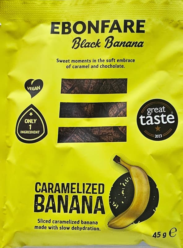 Ebonfare Black Banana puha sült banán