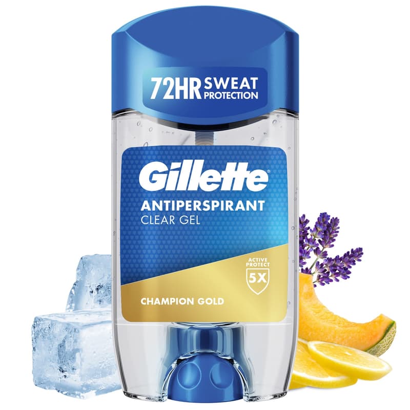 Gillette Champion Gold Izzadásgátló Gél, 70 ml
