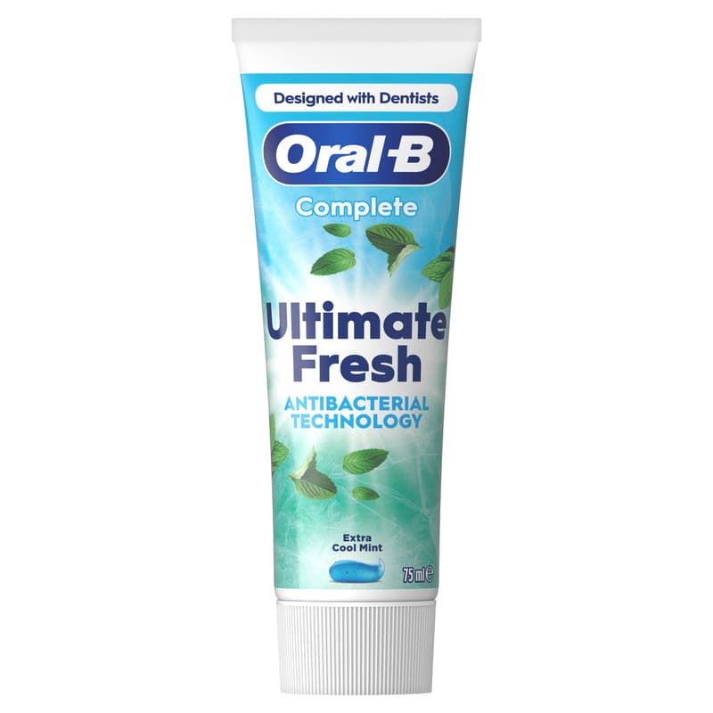 Oral-B Complete Ultimate Fresh Fogkrém Antibakteriális Cinkkel, 75 ml