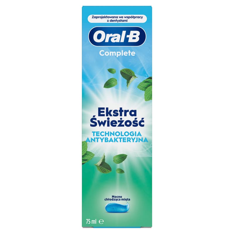 Oral-B Complete Ultimate Fresh Fogkrém Antibakteriális Cinkkel, 75 ml