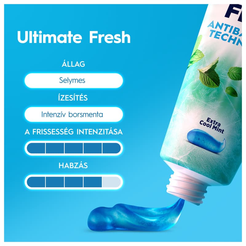 Oral-B Complete Ultimate Fresh Fogkrém Antibakteriális Cinkkel, 75 ml