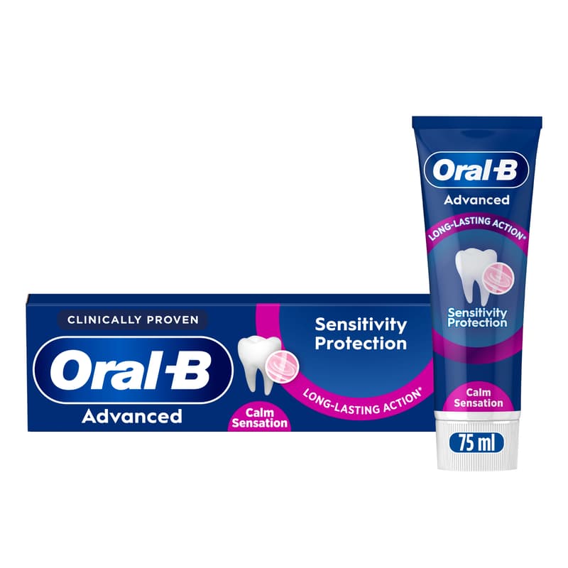Oral-B Advanced Sensitivity Protection Calm Sensation Fogkrém, 75 ml