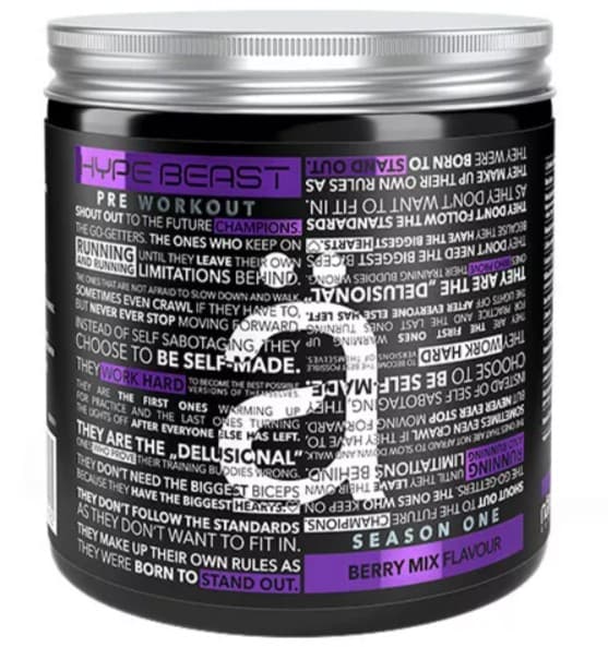 Nänosupps Hype Beast Berry Mix Pre-workout Booster