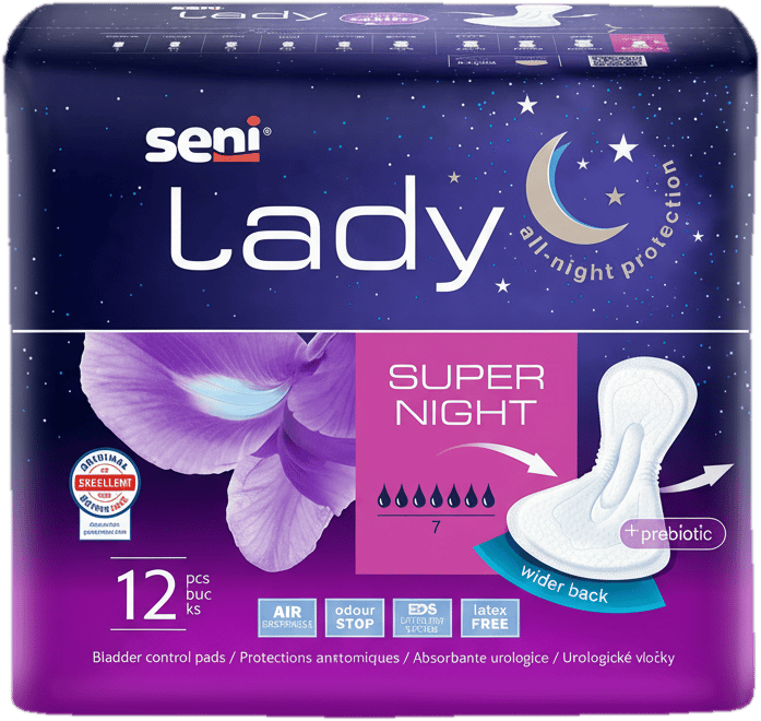 SENI LADY SUPER NIGHT Bladder control pads