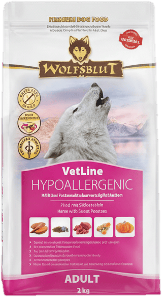 Wolfsblut VetLine hipoallergén száraz kutyatáp lóhússal 2kg