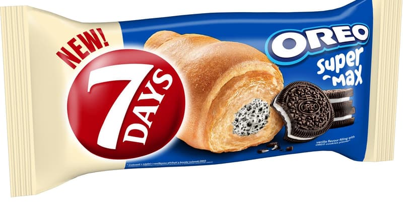 7Days Croissant with Oreo Filling