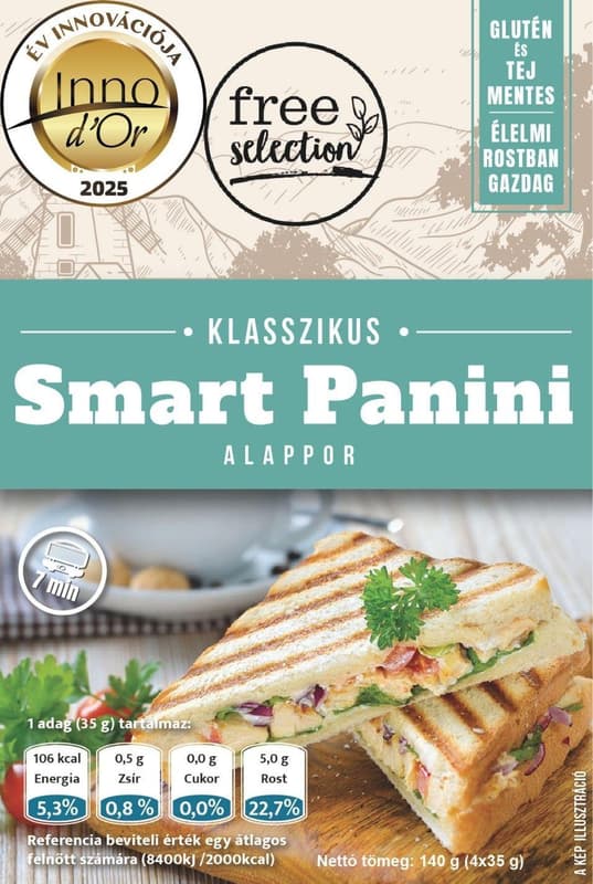 Free Selection Smart Panini Classic Sandwich Powder