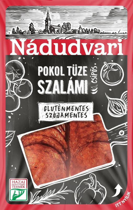 Nádudvari Pokol tüze szalámi