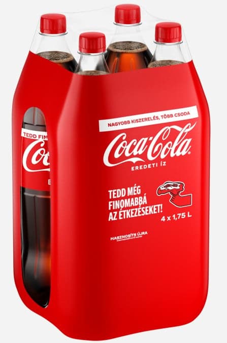 Coca-Cola Cola Flavoured Carbonated Drink 4 x 1,75 l