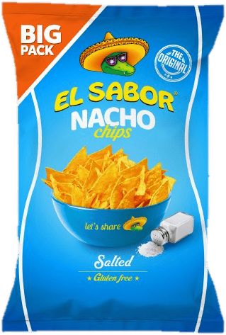 El Sabor Nacho Chips Salted