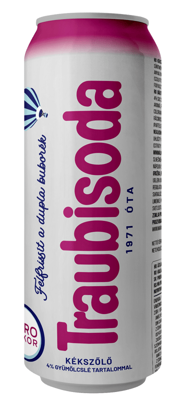 Traubisoda kékszőlő zero