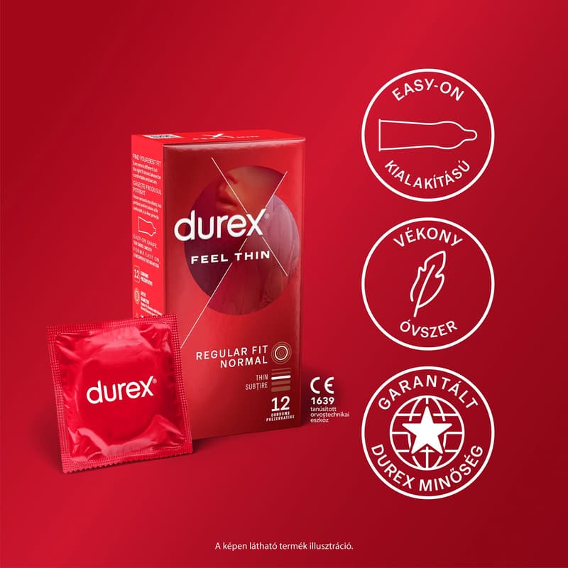 Durex Feel Thin Óvszer
