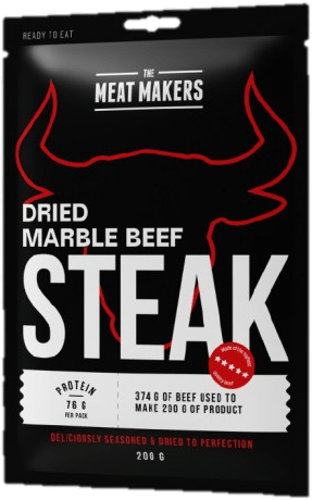 MEAT-MEAKERS Dried Beef Steak (Marble)