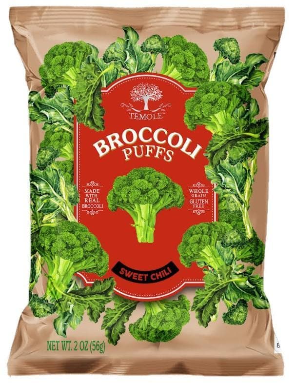 Brocolli Puffs Sweet Chili