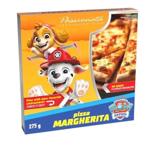 Iglotex "Mancs Őrjárat" Margherita Pizza