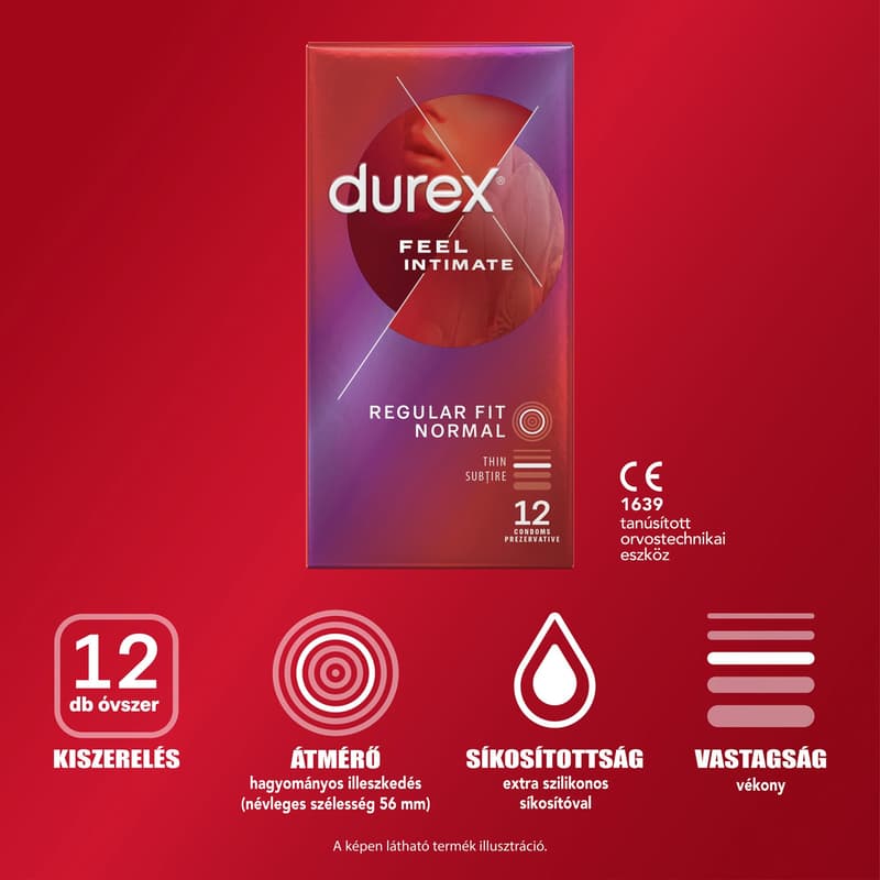 Durex Feel Intimate óvszer