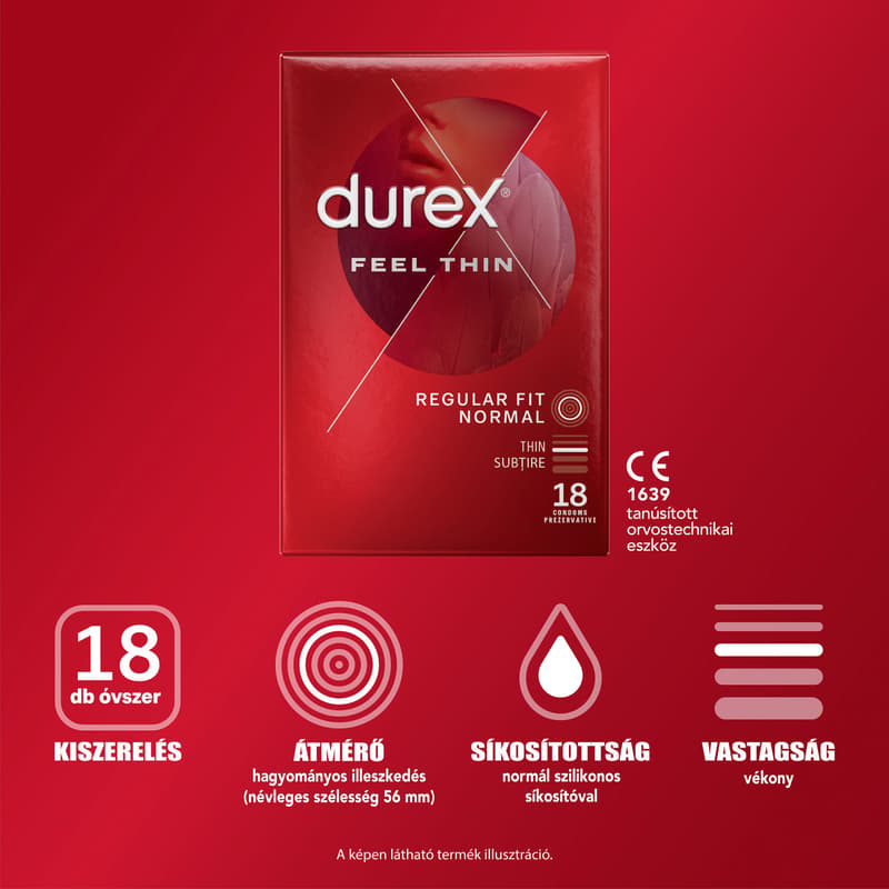 Durex Feel Thin óvszer