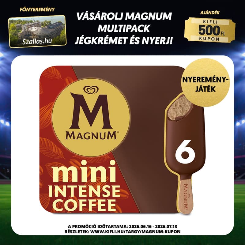 MAGNUM Mini Multipack Coffee 6x55ml