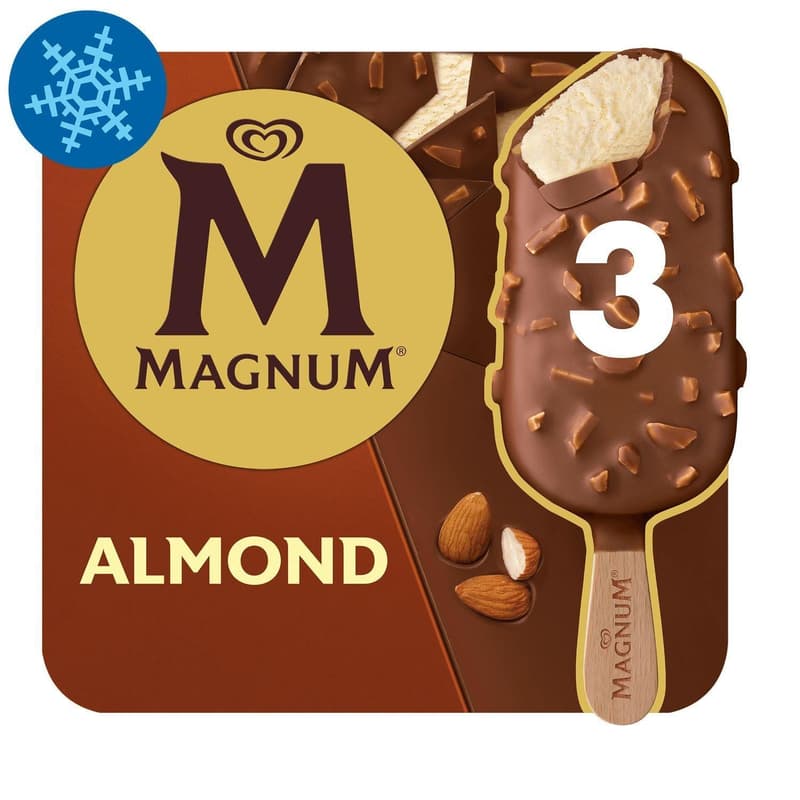 Magnum Pálcikás Jégkrém Mandula