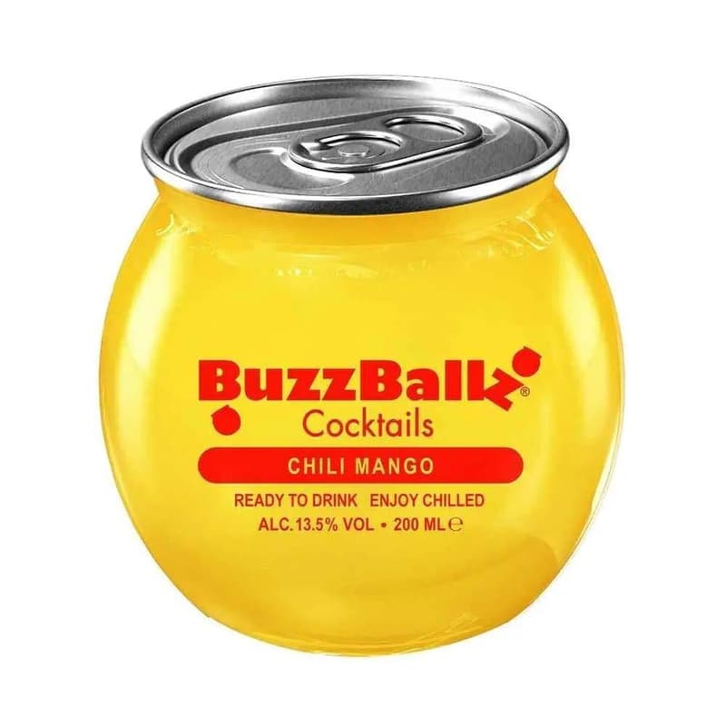 BuzzBallz Chili Mango cocktail RTD
