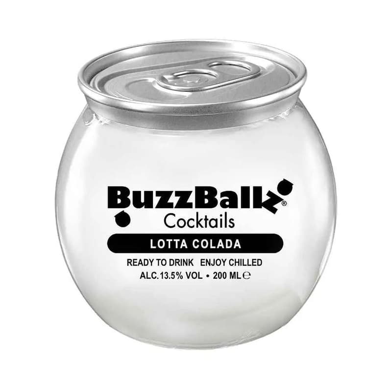 BuzzBallz Lotta Colada cocktail RTD