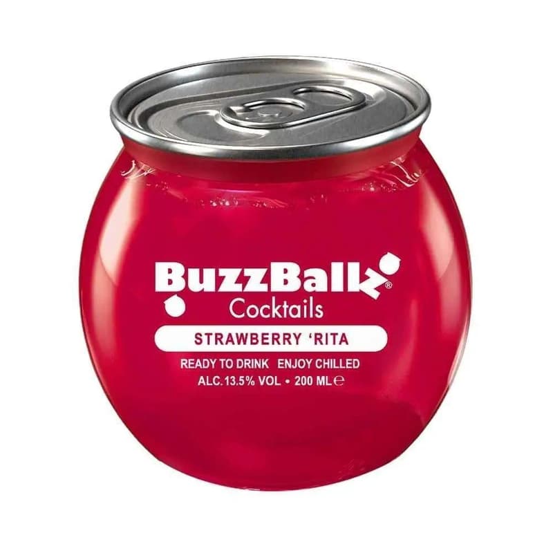 BuzzBallz Strawberry 'Rita cocktail RTD