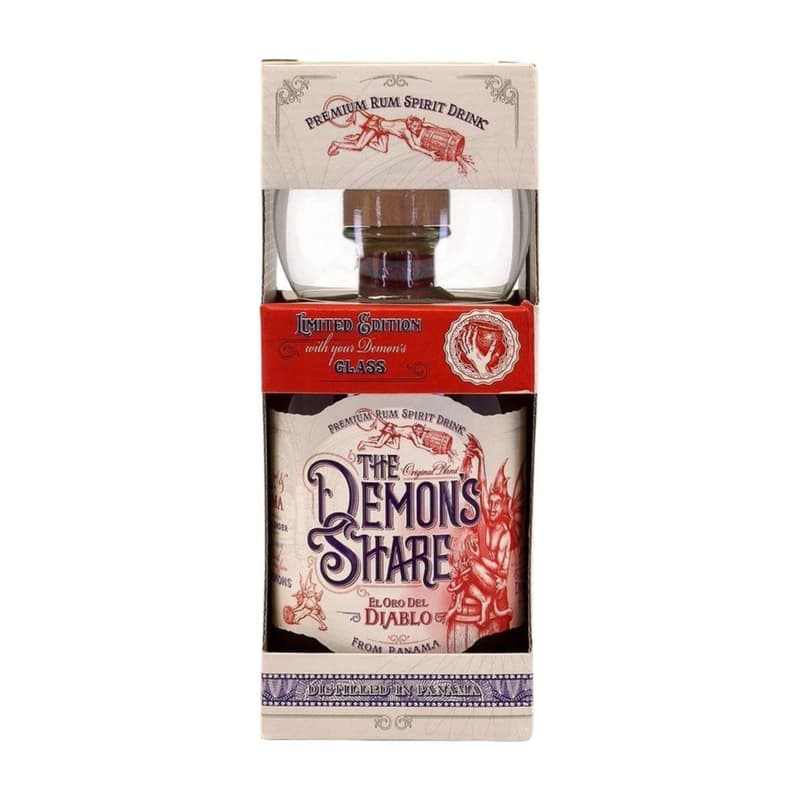 The Demons Share 3 years rum gift pack
