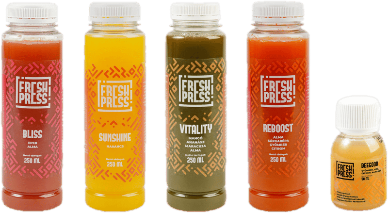 Freshpress Turbó Juice Kúracsomag (24x250ml)