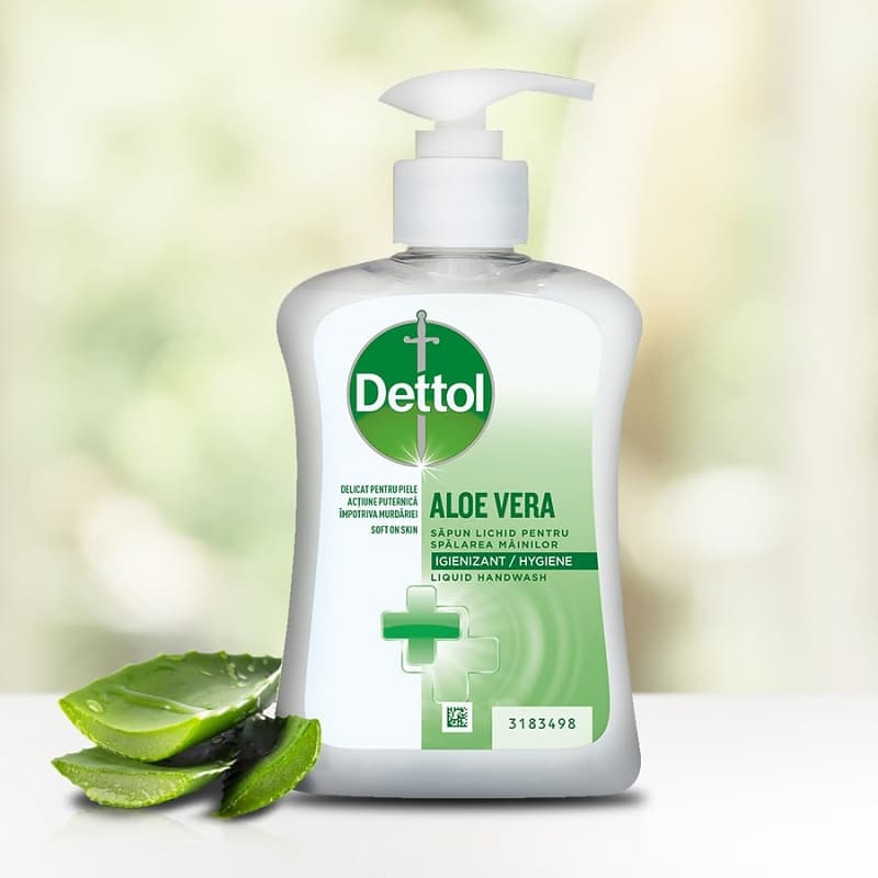 Dettol Pumped liquid soap Aloe Vera
