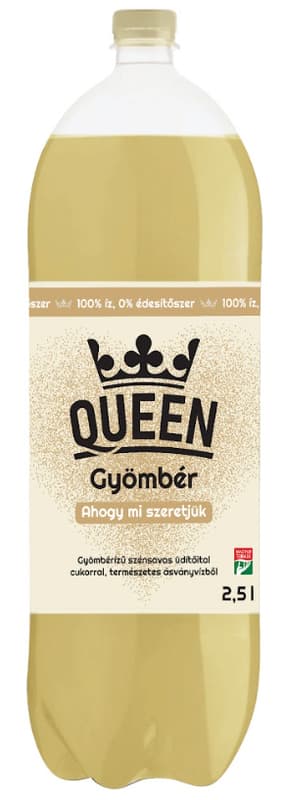 Queen Gyömbér szénsavas üdítő