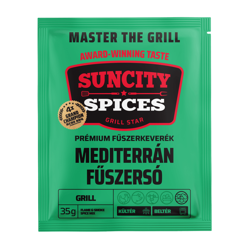 SunCity Spices Mediterrán zöldség grill fűszersó