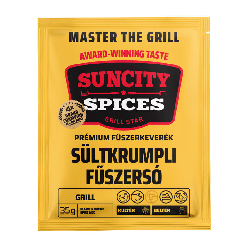 SunCity Spices Sültkrumpli grill fűszersó